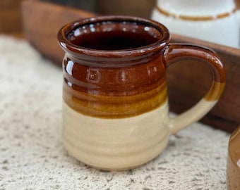 Found Brown Glazed Mug