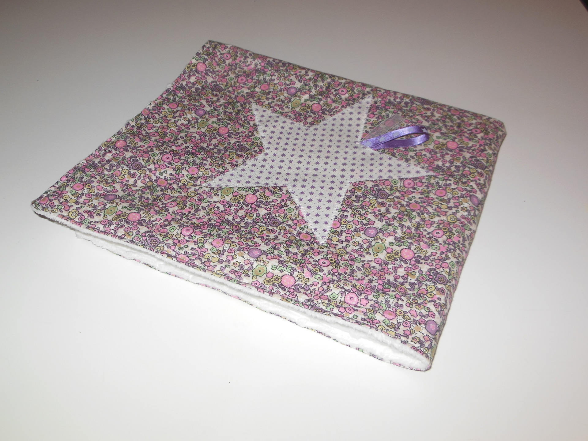 Couverture Bébé Mauve Liberty