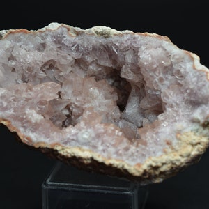 Pink Amethyst Cosmic Collection Pink Crystal Cluster! Rare Unique Energy Stone! Metaphysical Authentic! Natural! Geode! Patagonia, Argentina