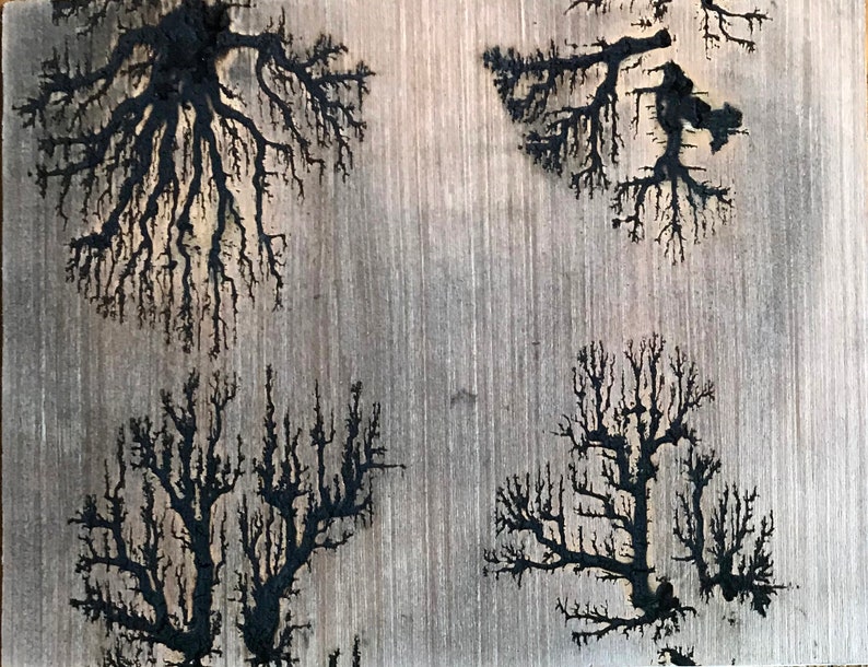 High Voltage Wood Burn Lichtenberg Figure Lichtenberg Wood - Etsy