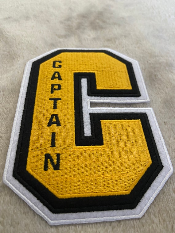 Captain letterman jacket best sale patch