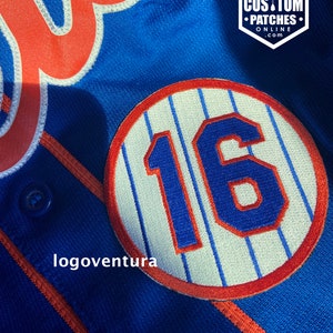 New York Mets Dwight DOC Gooden Hall Of Fame Patch #16 Iron On