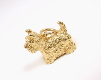 Tiffany \u0026 Co 18K Yellow Gold Dog 