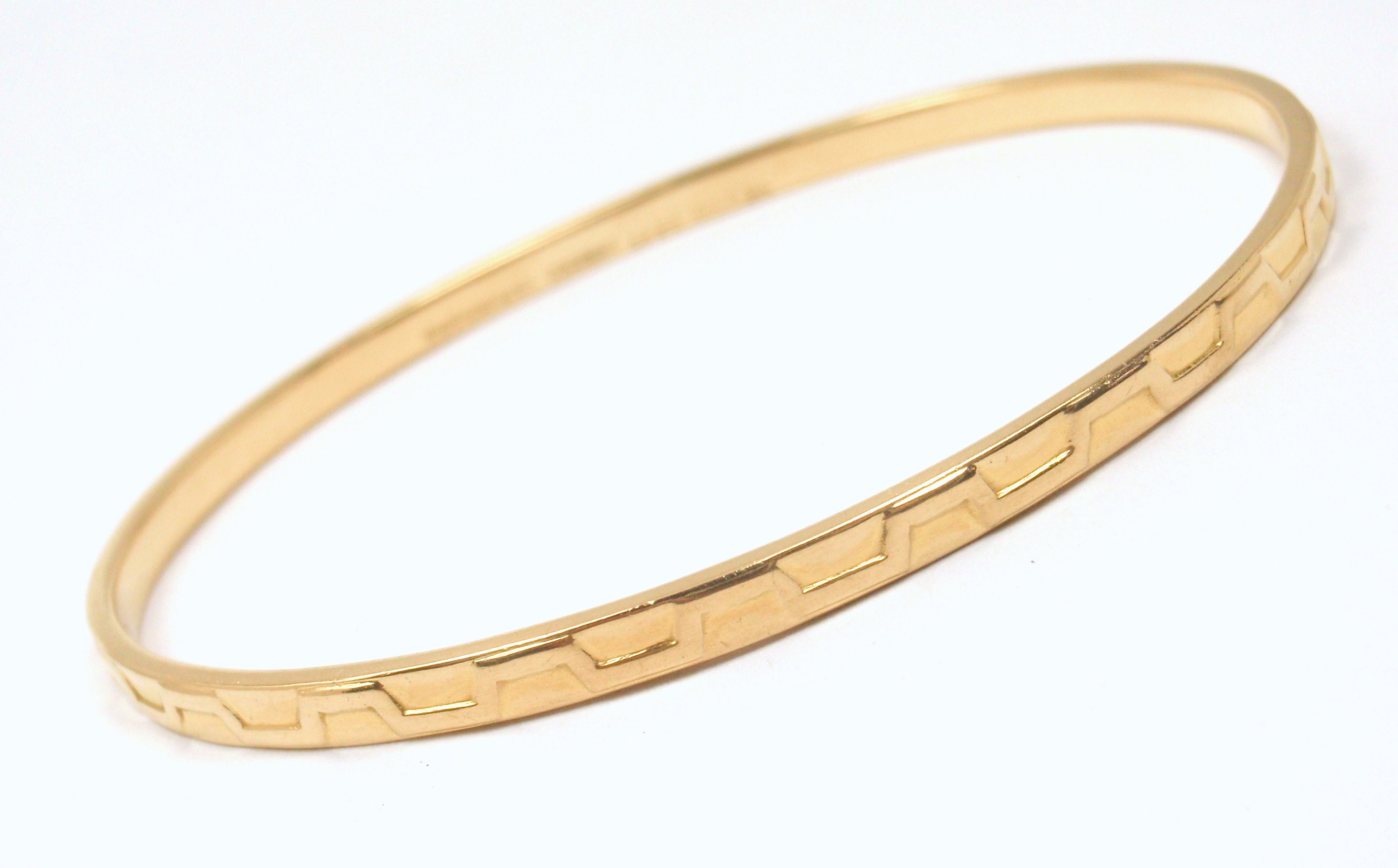 Rare Antique Tiffany & Co Makers Moore II 18K Gold Greek Key | Etsy