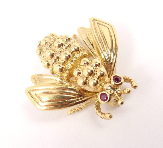 tiffany bee brooch