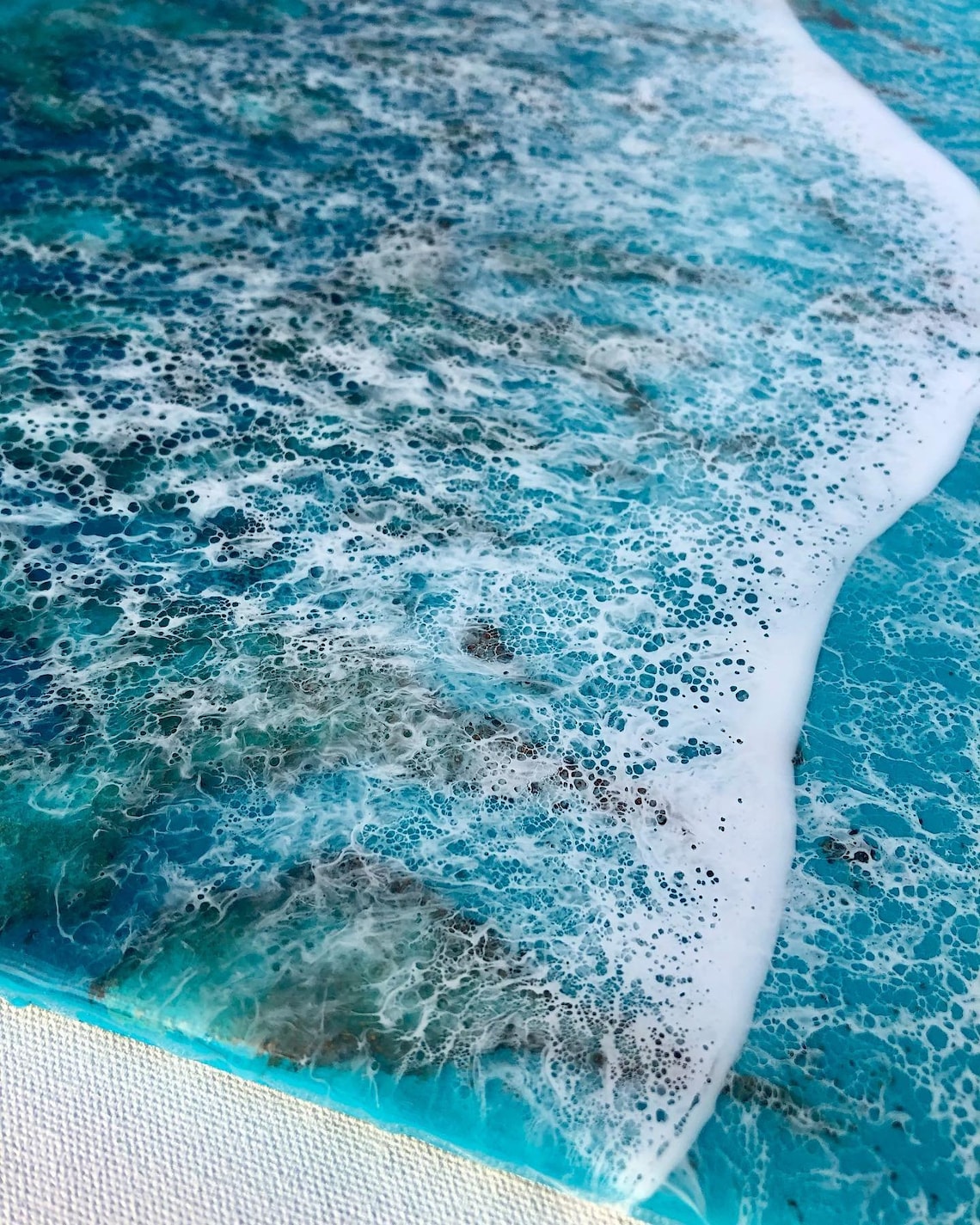 Resin Ocean Wall Art Etsy