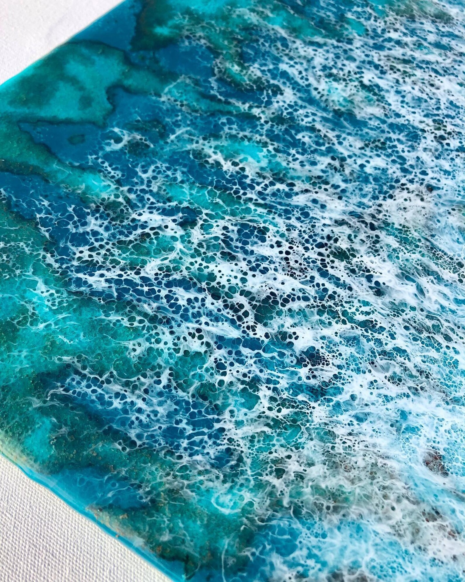 Resin Ocean Wall Art Etsy