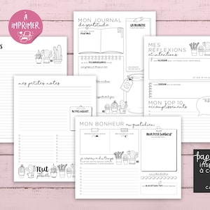 Creative Stationery Coloring Cactus Printable Pages with Illustrations Gratitude Journal Download Inspirational Phrase