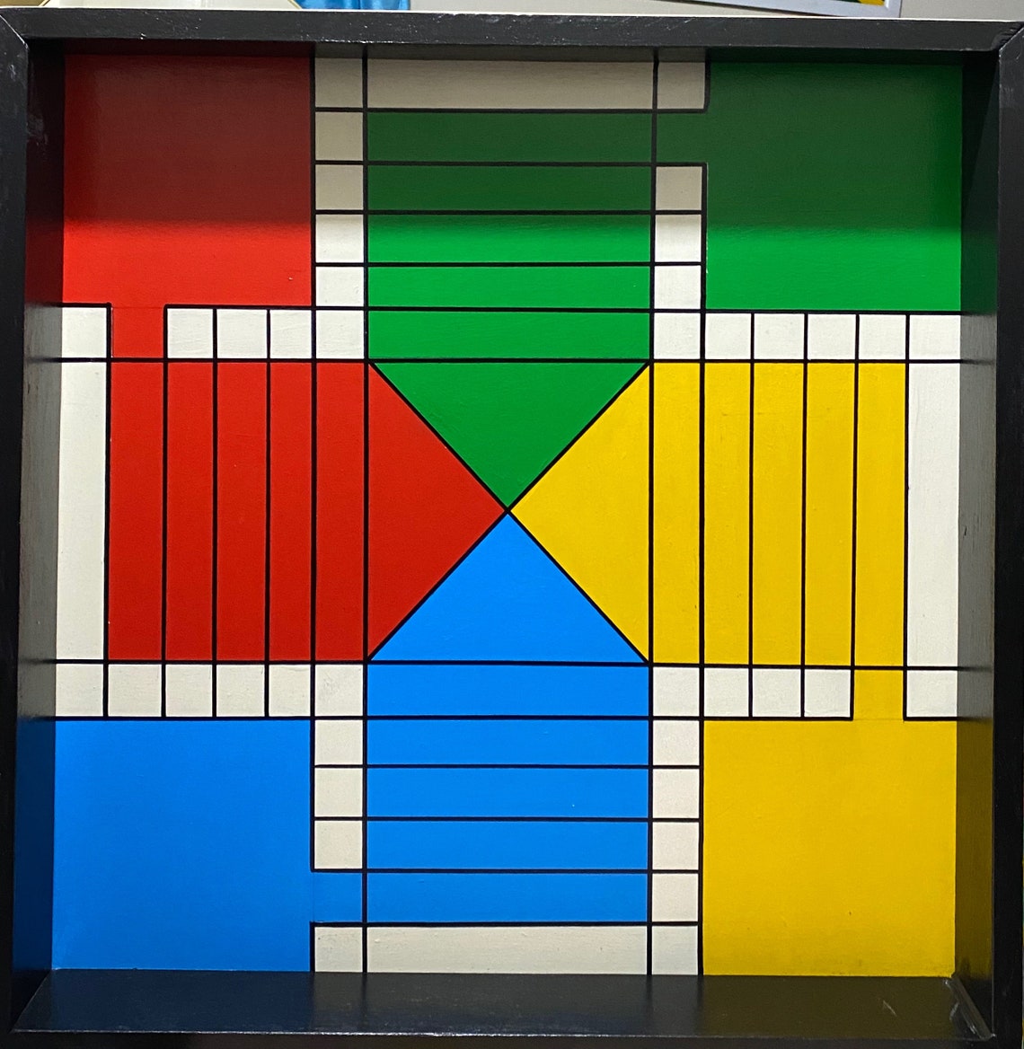 Classic Jamaican Ludi Board Etsy