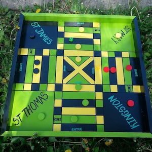 Jamaica Flag Ludi Board