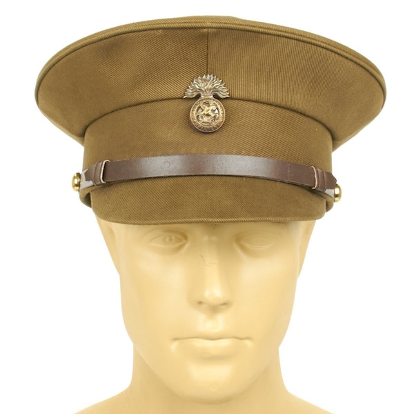 British WWI Officer Service Dress Peaked Cap [ABB8302-]