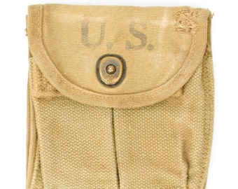 Original U.S. WWII M1 Carbine Butt Magazine Pouch- WW2 Dated [MU2014]