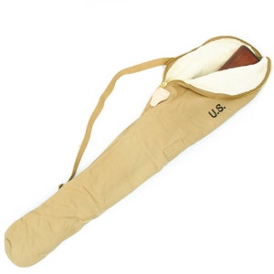 U.S. WWII Fleece Lined M1 Garand Rifle Case - Marked U.S. [AMU7111]