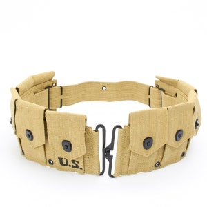 U.S. WWII M1 Garand Rifle Cartridge Belt [AMU1066]