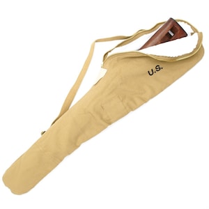U.S. WWII Fleece Lined M1 Carbine Rifle Case - Marked U.S.