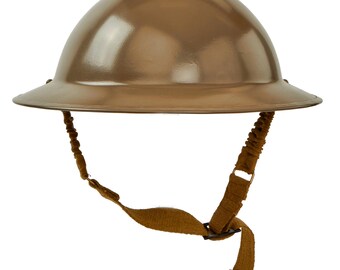 イギリス第二次世界大戦時用Mk IIスチール製ブロディヘルメット