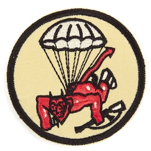 U.S. WWII 508th Parachute Infantry Regiment Schulter Aufnäher - Red Devils