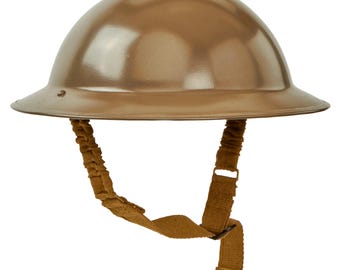 イギリス第二次世界大戦時用Mk IIスチール製ブロディヘルメット
