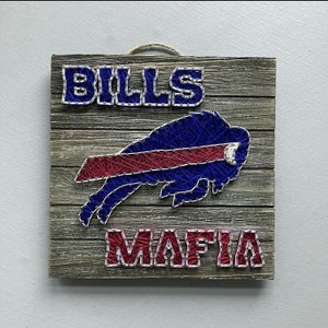 Buffalo Bills Mafia String Art NFL Billieve Allen Diggs