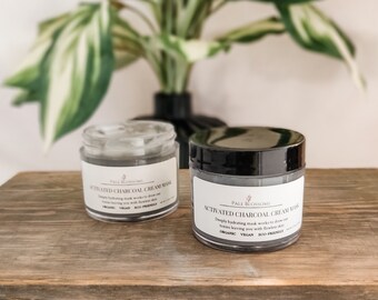 Maschera crema carbone attivata