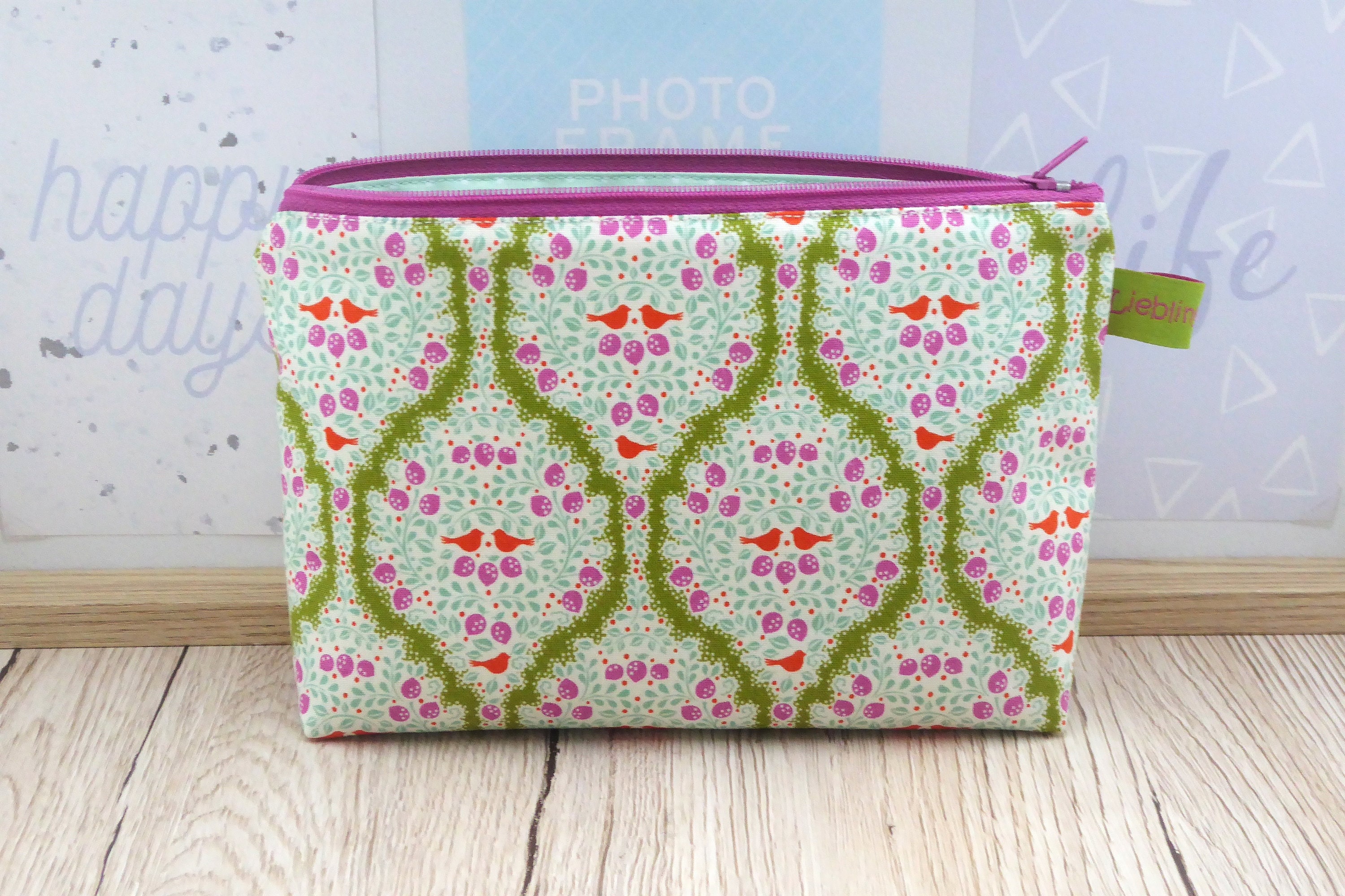 Small Fabric Toiletry Bag Cosmetic Bag Makeup Bag Bag Etsy UK