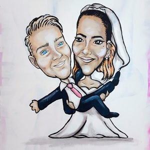 Custom Caricature Painting. Custom Canvas Painting. Custom Art. Caricature Art. Caricaturist. Custom Portrait. Artist. Portrait Artist.