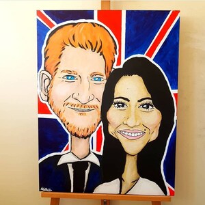 Custom Caricature Painting. Custom Canvas Painting. Custom Art. Caricature Art. Caricaturist. Custom Portrait. Artist. Portrait Artist.