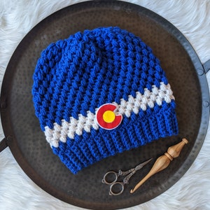 Adult COLORADO Beanie | Slightly Slouchy | Unisex