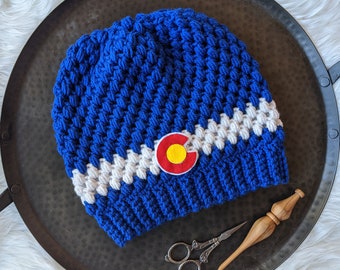 Adult COLORADO Beanie | Slightly Slouchy | Unisex