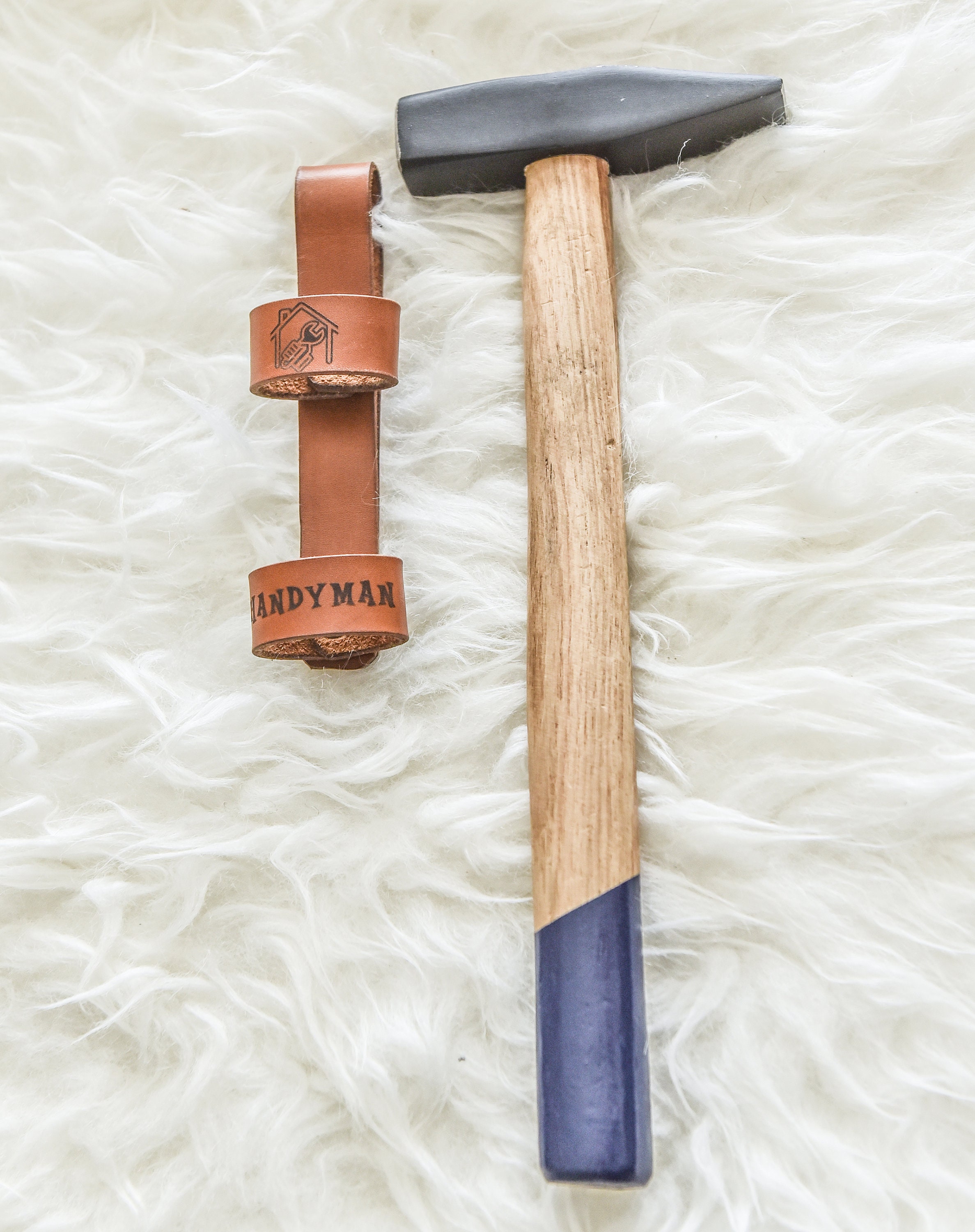 Personalized Holder Hammer Leather Tool Belt Wrench Holder Etsy