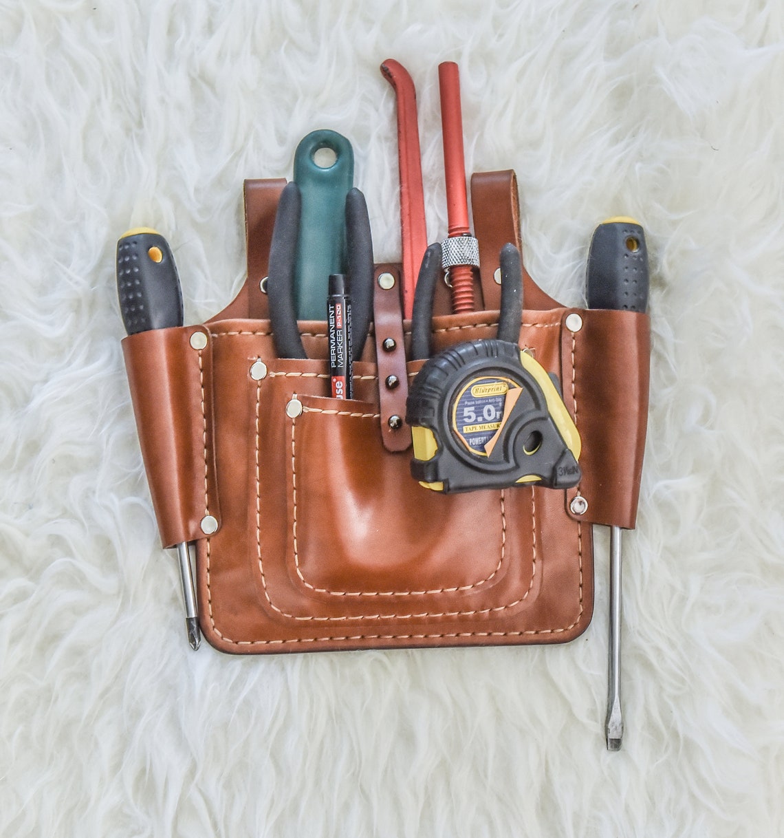 Tool bag on the belt Wrench Holder Craft Tool Belt Mechanic Etsy