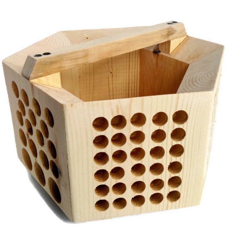 Medium Sized Metal Stamp Holder Metal Stamp Organizer Wooden Etsy