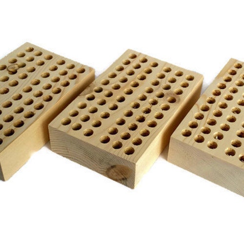 Wide Wooden Metal Stamp Holder Metal Stamp Organizer Wooden Etsy