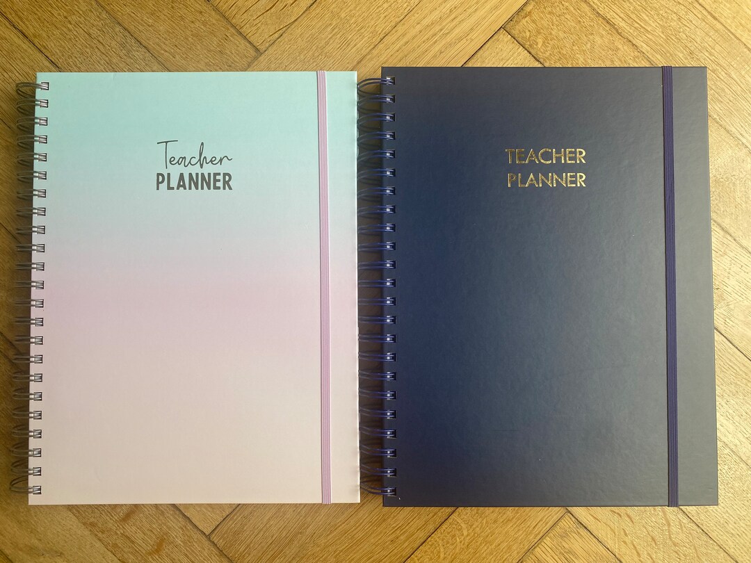 A4 Teacher Planner Personalised Etsy UK