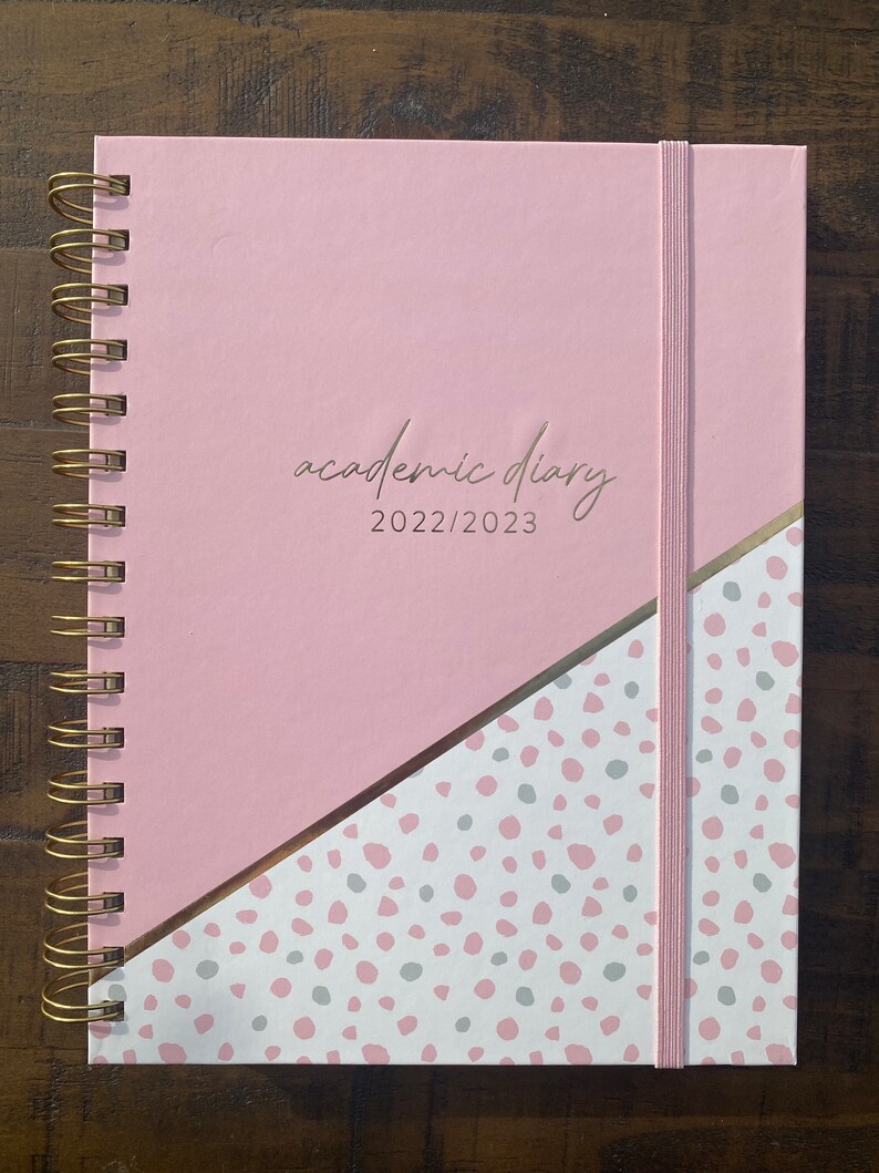 Personalised Academic Diary 2022/2023 Teacher Student Etsy