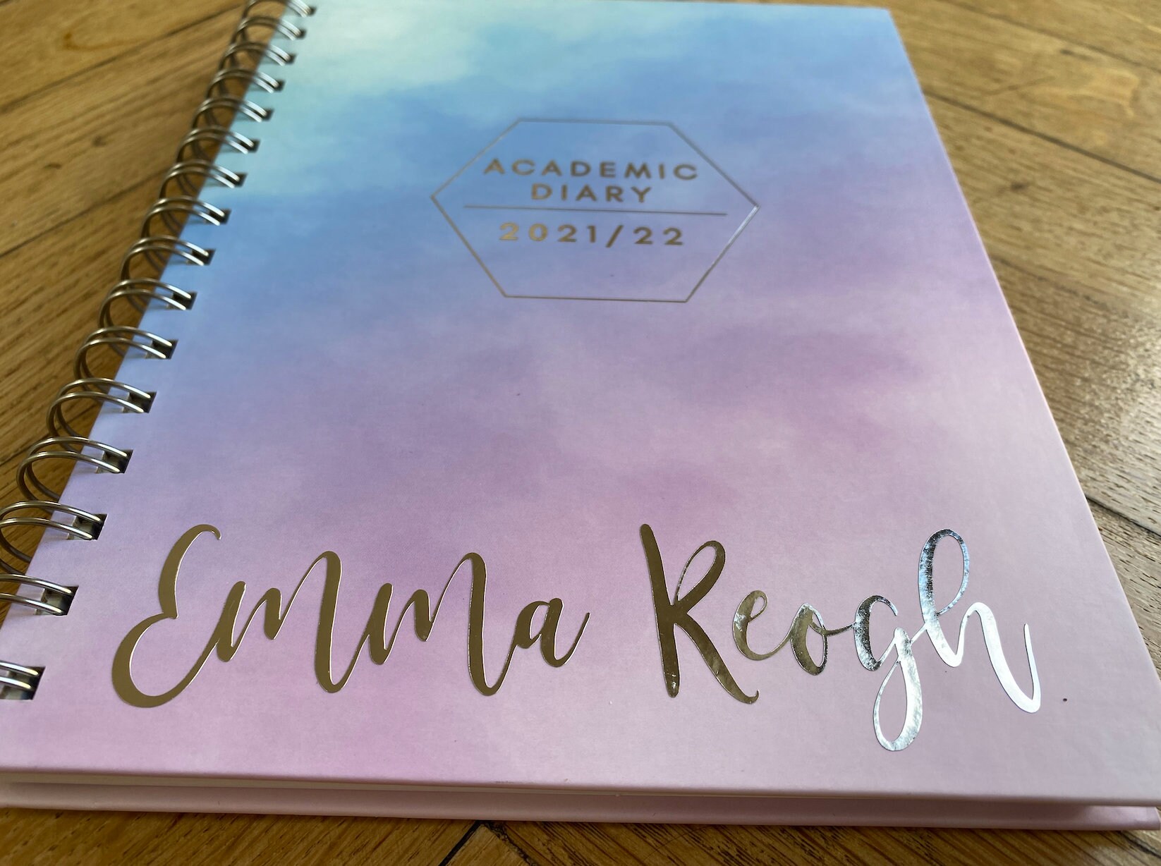 Personalised Academic Diary 2021/2022 Teacher Student Day Etsy