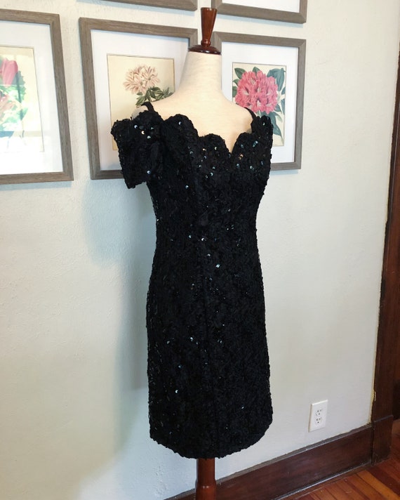 Sparkly 90s Party Dress - image 3