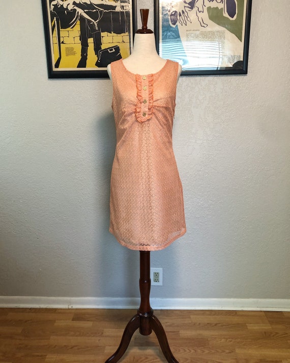 00s Does 60s Lace Dress - image 1