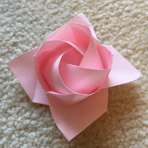 Origami Rose