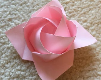 Origami Rose