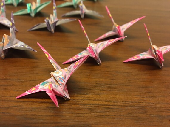 Origami Flapping Cranes