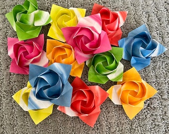 Origami Roses - Gradient