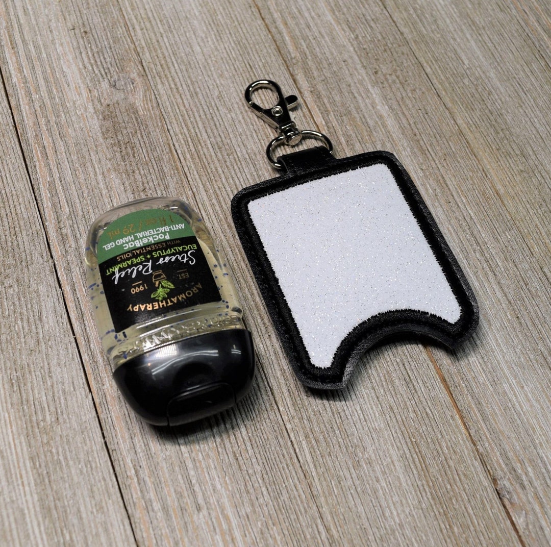 Sanitizers Holder Sanitizer Keychain Pocketbac Holder Snap Etsy