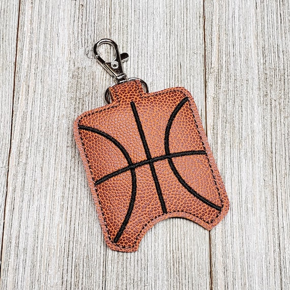 Basketball Sanitizer Holder Bag Tags Sanitizer Keychain Etsy