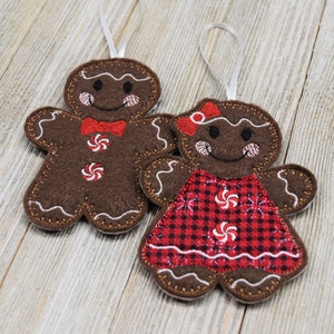 Gingerbread Ornaments, Felt Ornaments Christmas, Gingerbread Decor, Gingerbread Man Ornaments, Christmas Tree Decorations, Keepsake Ornament