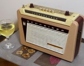 1960 Bluetooth speaker Schneider model Troubadour transistor radio.