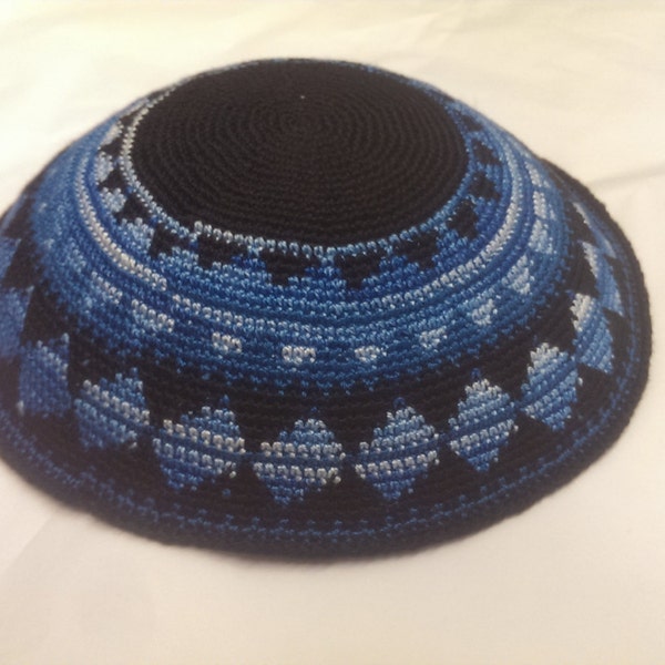 Handmade Knitted Persian Kippot - Various Colors