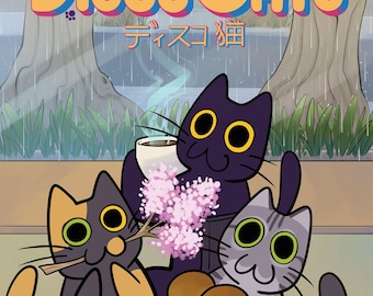 Disco Cats Issue 1 - Spring Sakura Walk