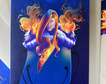 Loki Solstice Winter Greeting Card Yule