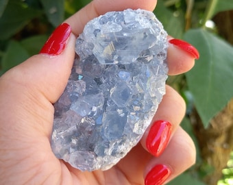 Celestite Crystal Cluster, Celestite Geode, Celestite Crystal, Blue Celestite, Crystal Clusters, Raw Celestite, Rough Crystals Celestite